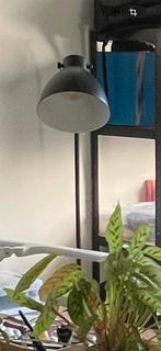 Industriele sta lamp kwantum, Huis en Inrichting, Lampen | Vloerlampen, Ophalen, Zo goed als nieuw, 150 tot 200 cm