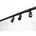 Zwarte Railverlichting set | 3-Fase, Metaal of Aluminium, Design, Nieuw, Ophalen of Verzenden
