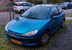 Peugeot 206 1.4 X-line 2004 Blauw, waarschijnlijk sloopauto, Voorwielaandrijving, 31 €/maand, 4 cilinders, Blauw