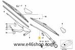 RUITEN WISSER ARM LINKS BMW E38 OE 61618352019, Ophalen of Verzenden, Nieuw, BMW