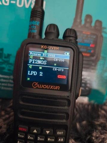 Krachtige Wouxun KG-UV8H 10 watt portofoon geprogrammeerd  beschikbaar voor biedingen