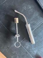 Vintage Zilveren Spuit en Pomp, Antiek en Kunst, Antiek | Gereedschap en Instrumenten, Ophalen of Verzenden