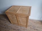 Bamboe wasmand, Huis en Inrichting, Ophalen, Gebruikt, Rechthoekig, Hout