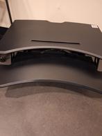 Bureau verhoger, Ophalen, In diepte verstelbaar