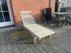 Houten ligbed, zonder kussen-showroommodel 200x65cm, Ophalen of Verzenden, Gebruikt, Hout, Verstelbaar