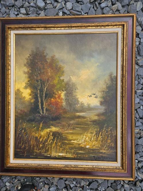 schilderij Peter Brouwer, Antiek en Kunst, Kunst | Schilderijen | Klassiek, Ophalen