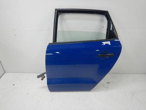 VW Polo 6R 6C Portier Links-achter LD5C Blauw, Auto-onderdelen, Carrosserie en Plaatwerk, Deur, Volkswagen, Gebruikt, Ophalen of Verzenden