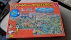 Jan van Haasteren puzzels 3 in 1, Ophalen of Verzenden, 500 t/m 1500 stukjes, Zo goed als nieuw, Legpuzzel