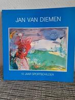 JAN VAN DIEMEN - 10 jaar sportschilder, Boeken, Ophalen of Verzenden