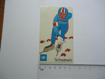 sticker Schaatsen jaren 70 strip Intersport inter retro shop beschikbaar voor biedingen