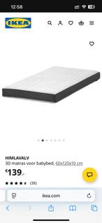 IKEA HIMLAVALV Baby Matras 60x120, Ophalen, Zo goed als nieuw, Minder dan 140 cm, Matras