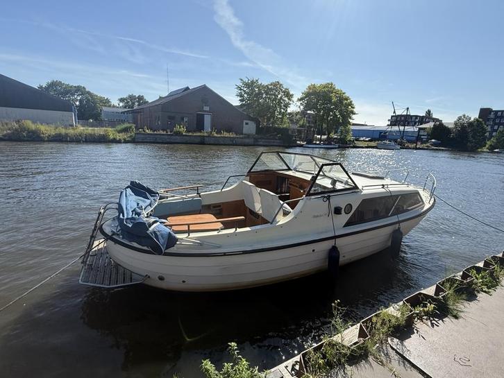 Nidelv 24 Yanmar 4 cilinder (bj 1983), Watersport en Boten, Motorboten en Motorjachten, Gebruikt, Polyester, 6 tot 9 meter, Overige brandstoffen
