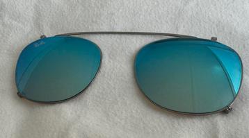 Ray Ban Clip-on zonnebril blauw Unisex beschikbaar voor biedingen