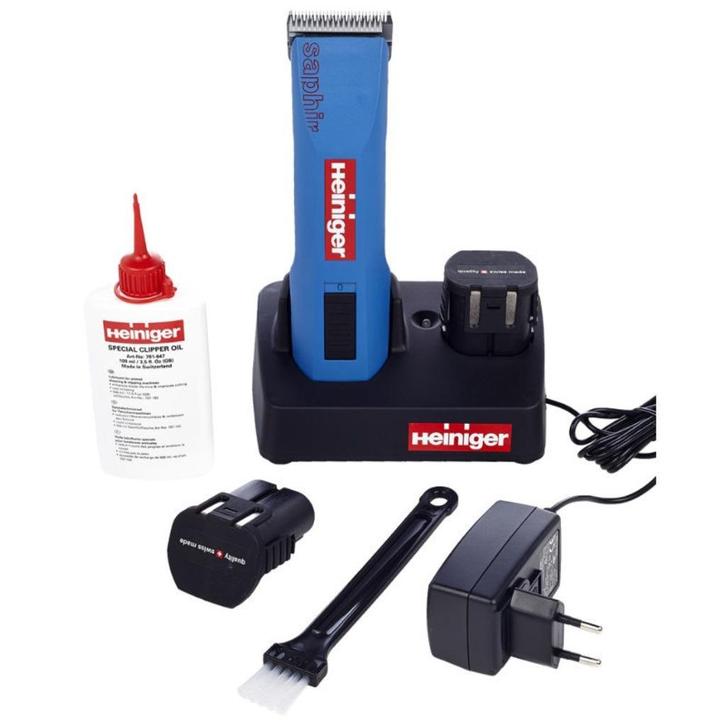 Accu tondeuse Saphir Heiniger 2 accu's 7.4V/35W, Dieren en Toebehoren, Paarden en Pony's | Verzorgingsproducten, Nieuw, Ophalen of Verzenden