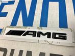 Kofferklep Logo AMG Mercedes Hoog Glans Zwart Embleem 2012-2, Gebruikt, Ophalen of Verzenden, Voor