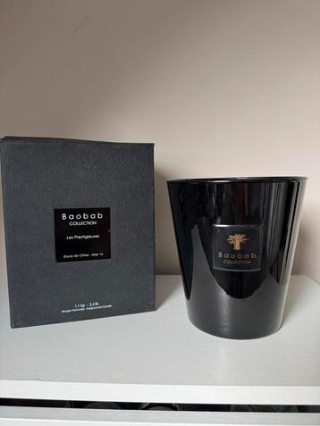Baobab Les Prestigieuses Kaars - Zwart Glas beschikbaar voor biedingen