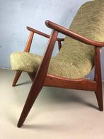 Teak fauteuil van van Teeffelen, Ophalen, Hout, Minder dan 75 cm, Vintage