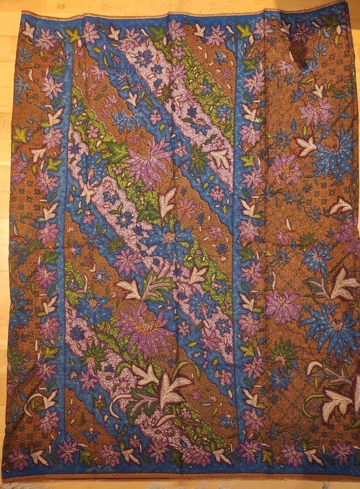 Javaanse Sarong met Batikmotief B.P. 2, Antiek en Kunst, Kunst | Niet-Westerse kunst, Verzenden