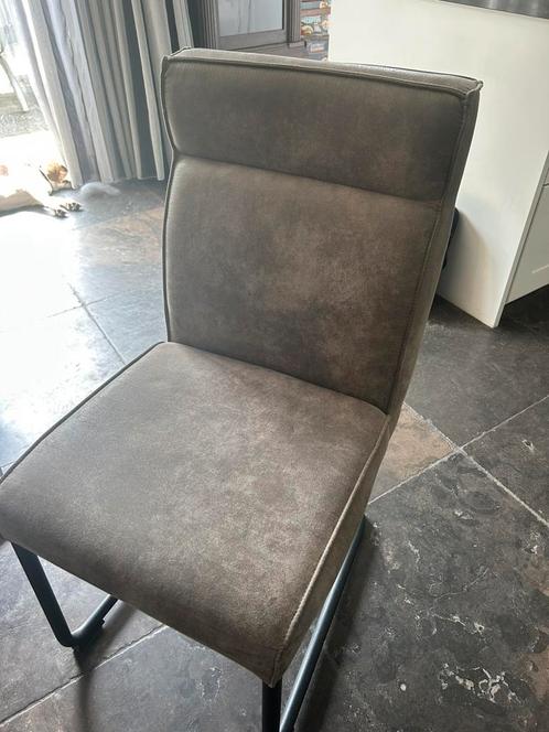 6 eetkamerstoelen van Goossens, Huis en Inrichting, Stoelen, Zo goed als nieuw, Vijf, Zes of meer stoelen, Overige materialen