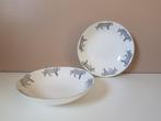 Twee diepe borden panterprint servies Joyye, Ophalen of Verzenden, Overige stijlen, Bord(en)