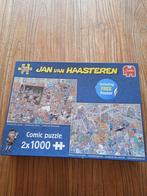 COMBIPUZZELS JAN VAN HAASTEREN 2x 1000 STUKJES, Ophalen of Verzenden, 500 t/m 1500 stukjes, Zo goed als nieuw, Legpuzzel