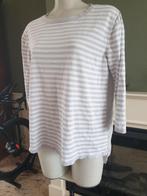COS zijde blouse trui grijs wit L 42 44 | Gratis Verzenden !, COS, Verzenden, Wit, Maat 42/44 (L)
