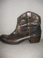 ROBERTO d'ANGELO laarzen zwart koper metallic maat 41 - nieu, Kleding | Dames, Schoenen, Hoge laarzen, H&M, Zwart, Ophalen of Verzenden