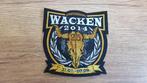 Wacken Open Air 25 Year Anniversary Patch Opnaai Embleem, Ophalen of Verzenden, Nieuw, Kleding