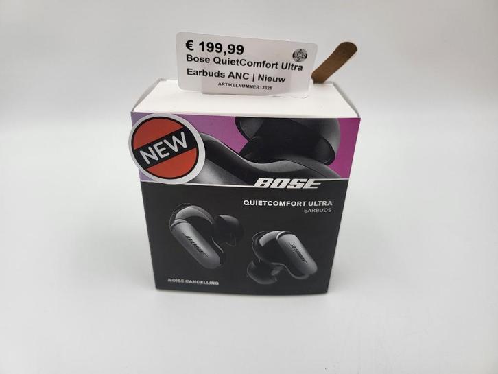 Bose QuietComfort Ultra Earbuds ANC | Nieuw, Telecommunicatie, Mobiele telefoons | Oordopjes, Nieuw, In oorschelp (earbud), Bluetooth