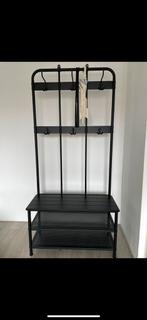 Ikea pinnig kapstok met bankje, Huis en Inrichting, Ophalen, Overige typen, Zo goed als nieuw, Metaal