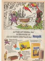 Retro reclame 1982 Nesquik Kuifje grote wedstrijd, Verzenden, Overige typen