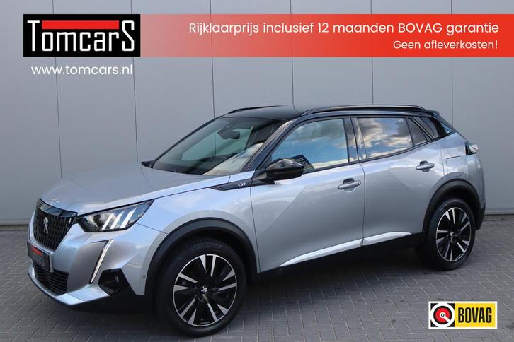 Peugeot 2008 1.2 PureT. 130PK GT Trekhaak (bj 2021), Auto's, Peugeot, Bedrijf, Te koop, ABS, Achteruitrijcamera, Airbags, Airconditioning