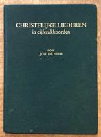Christelijke liederen in cijferakkoorden – Joh. de Heer, Gebruikt, Ophalen of Verzenden, Thema, Religie en Gospel