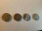 Zilveren Guldens Setje: 1954, 1955, 1963, 1967, 1 gulden, Koningin Juliana, Setje, Zilver