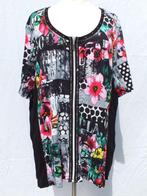 Stoer shirt, korte mouw, met rits. Mt XL. Merk Canda, ., Maat 46/48 (XL) of groter, Ophalen of Verzenden, Zo goed als nieuw