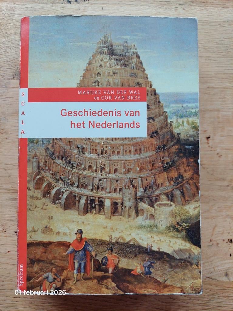 Geschiedenis van het Nederlands - Marike van der Wal, Ophalen of Verzenden, 20e eeuw of later, Gelezen, Marike van der Wal