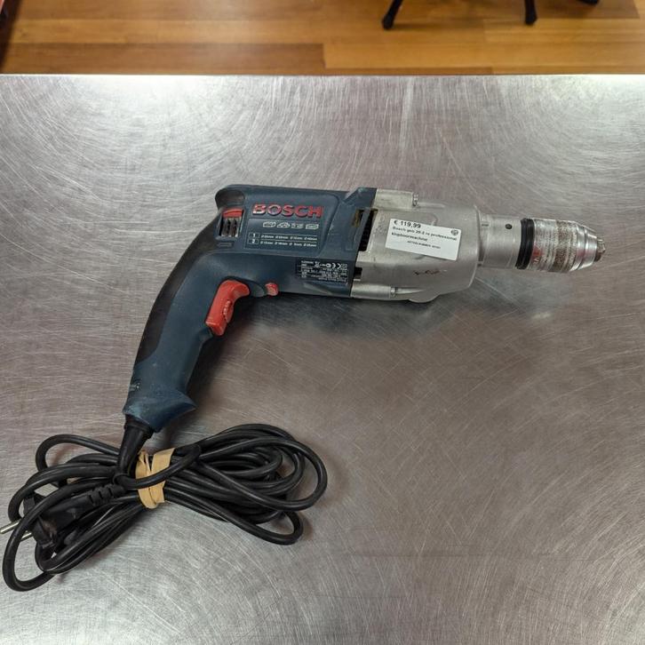 Bosch gsb 20-2 re professional klopboormachine, Doe-het-zelf en Verbouw, Gereedschap | Boormachines, Zo goed als nieuw