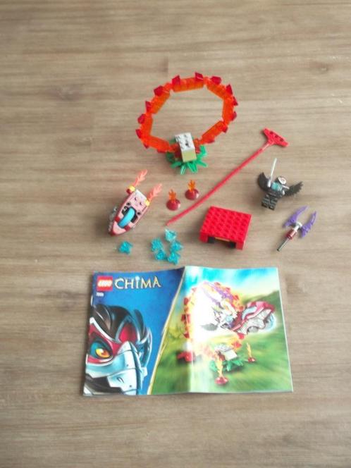 lego legends of chima 70100 ring of fire (2013), Kinderen en Baby's, Speelgoed | Duplo en Lego, Gebruikt, Lego, Complete set, Ophalen of Verzenden