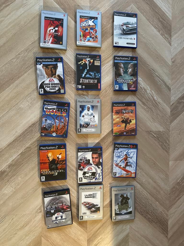 15 PS2 Games - Klassiekers voor de PlayStation 2, Ophalen, Gebruikt, 1 speler, Racen en Vliegen