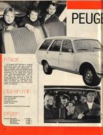 Autokampioen test Peugeot 504 Familiale 1972, Gelezen, Peugeot, Ophalen of Verzenden