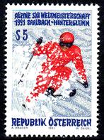 Michel  2014  WK alpine-skiën, Postzegels en Munten, Postzegels | Europa | Oostenrijk, Ophalen of Verzenden, Postfris