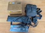 Nikon D80 complete set (18-70 + 70-300) met vele extras, Gebruikt, Spiegelreflex, 10 Megapixel, Ophalen of Verzenden