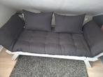 Slaapbank lichtgrijs/antraciet. 1 persoons, Huis en Inrichting, Slaapkamer | Slaapbanken, Ophalen, Zo goed als nieuw, Eenpersoons