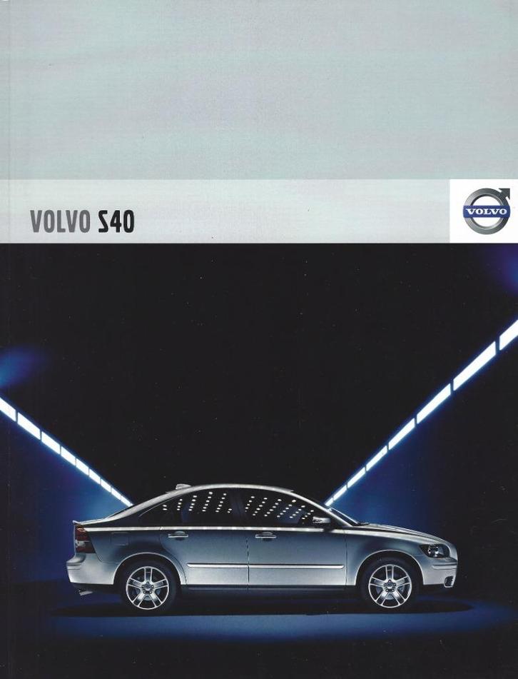 Brochure Volvo S40 2006, Boeken, Auto's | Folders en Tijdschriften, Gelezen, Volvo, Ophalen of Verzenden