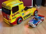 FG MERCEDES TRUCK 1:6 23cc, Ophalen, Benzine, Zo goed als nieuw, Auto onroad