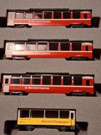 Zwitsers rijtuigen set Rhatische Bahn Nieuw, Hobby en Vrije tijd, Modeltreinen | N-Spoor, Overige merken, Gelijkstroom, Ophalen of Verzenden