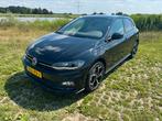 Volkswagen Polo  R-line 110pk Dsg-7 panorama, Auto's, Zwart, 1100 kg, Geïmporteerd, 999 cc