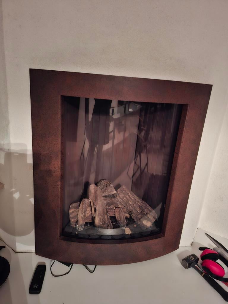 Dru cello gashaard 80 bij 96 cm design haard, Ophalen of Verzenden, Inbouwhaard, Gashaard