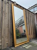 Prachtige gouden barok spiegel (facet geslepen), Ophalen, Zo goed als nieuw, 150 tot 200 cm, Rechthoekig