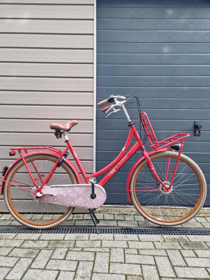 Cortina Lief damesfiets/transportfiets – 28 inch – rood, Fietsen en Brommers, Fietsen | Dames | Moederfietsen, Gebruikt, Overige merken